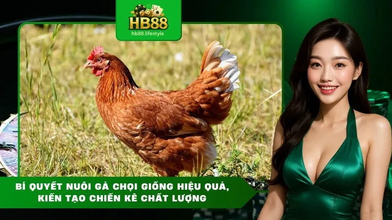 nuôi gà chọi giống